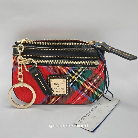 New Dooney Red Plaid Case - Picture 8 of 10